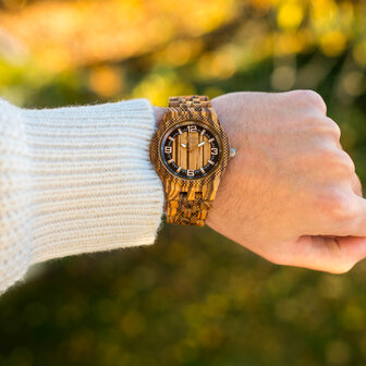 classic wooden watch