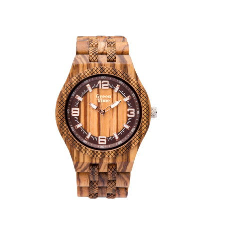 klassiek houten horloge