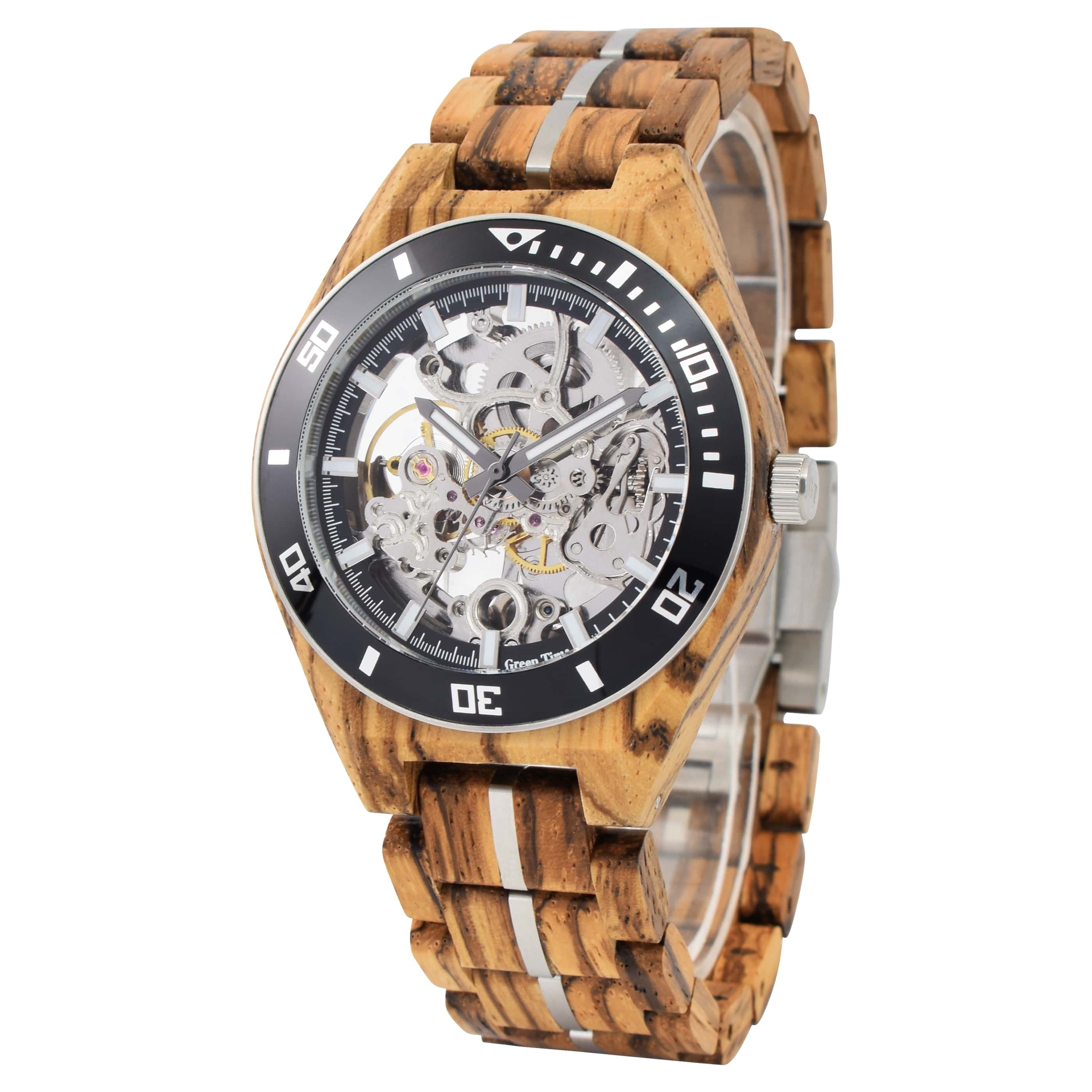 Wooden watch for men - Greentime wood watch
