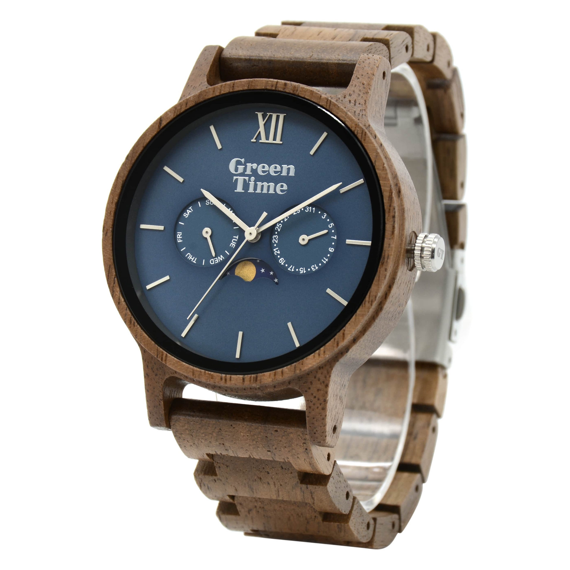 Laden für Originalprodukte Duurzame houten GreenTime horloges - wood Greentime watch
