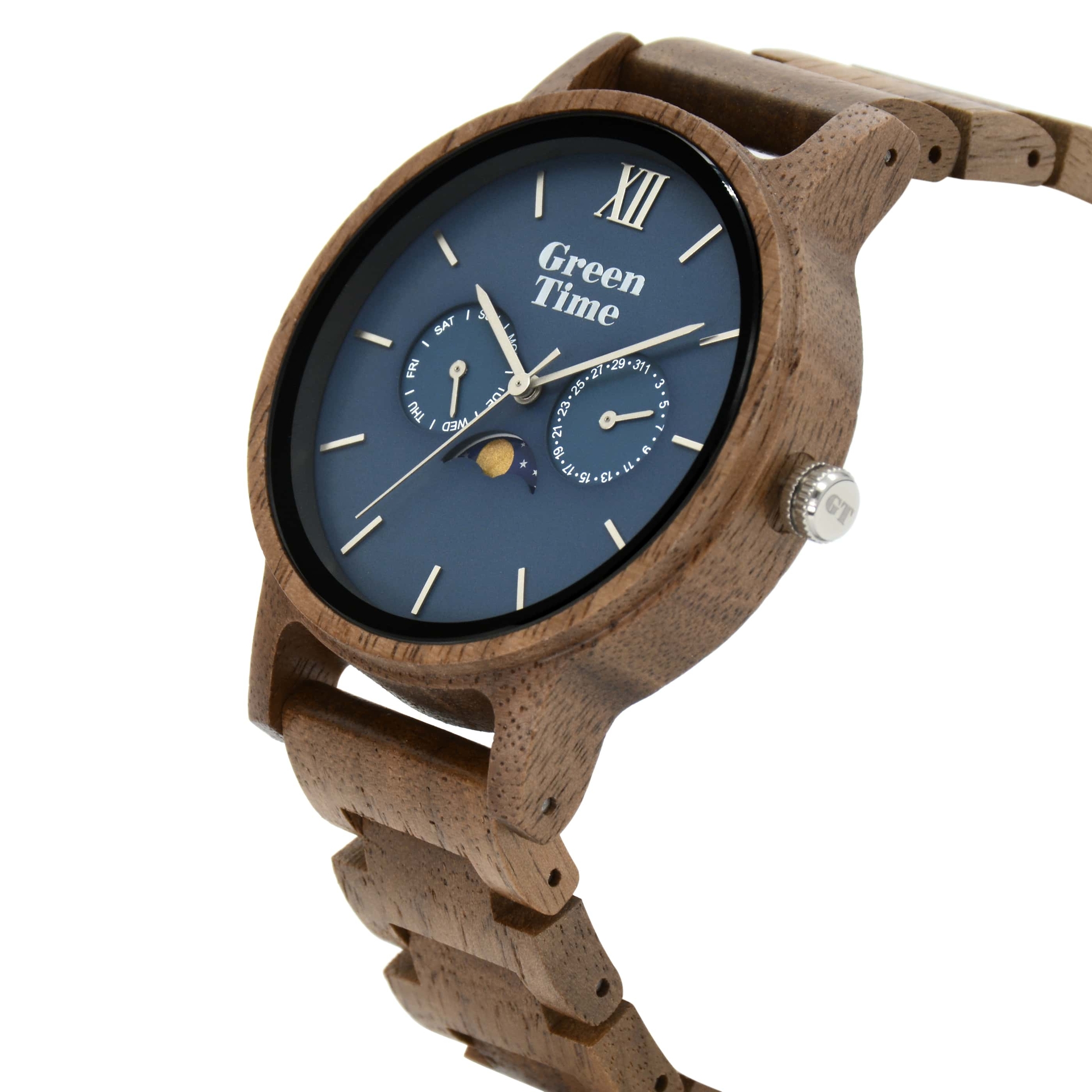 horloges watch Greentime Duurzame wood - houten GreenTime