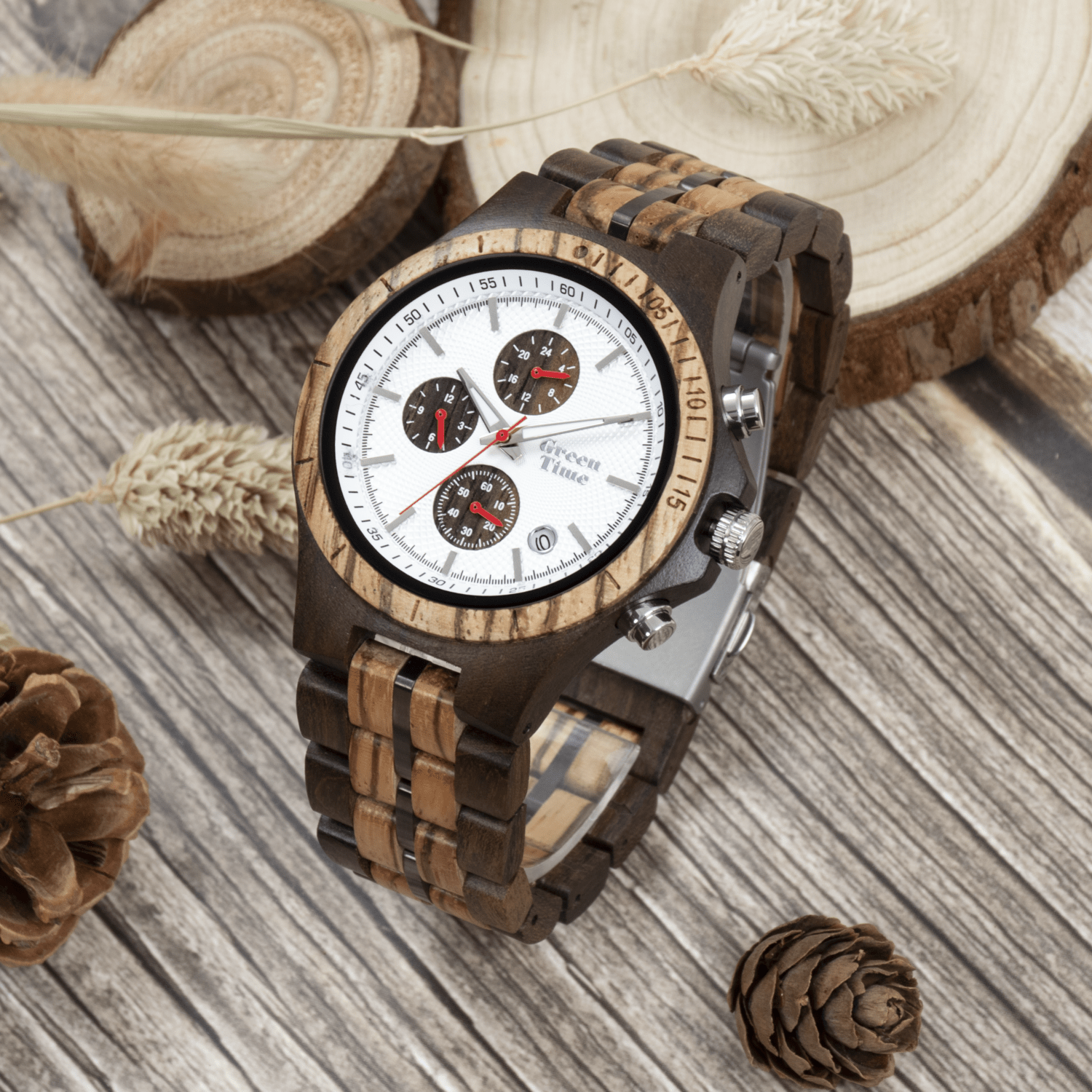 Wooden GreenTime wood watch watch - Greentime